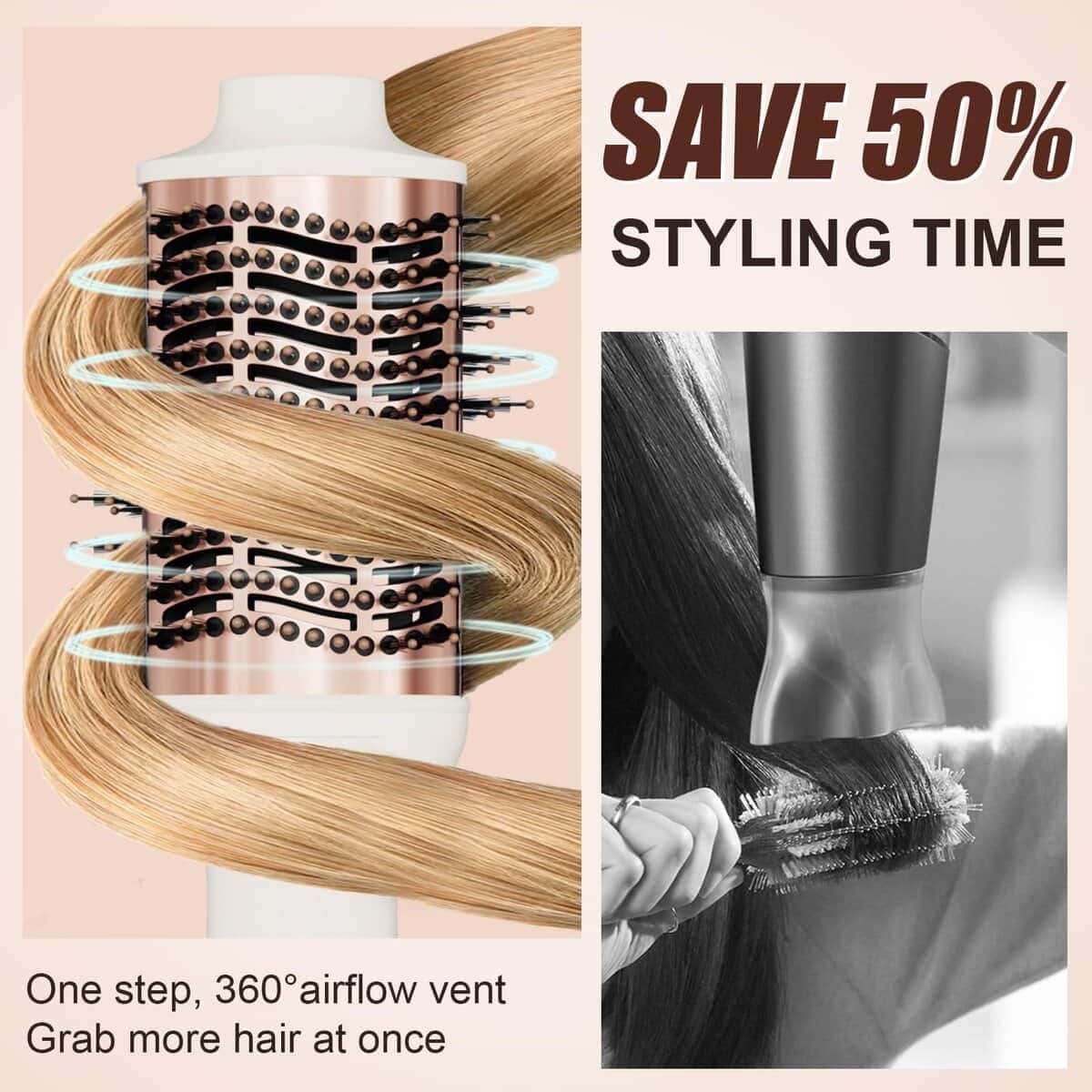 Secador de Pelo Profesional de Gran Tamaño de 1200W Todo en - Imagen 4