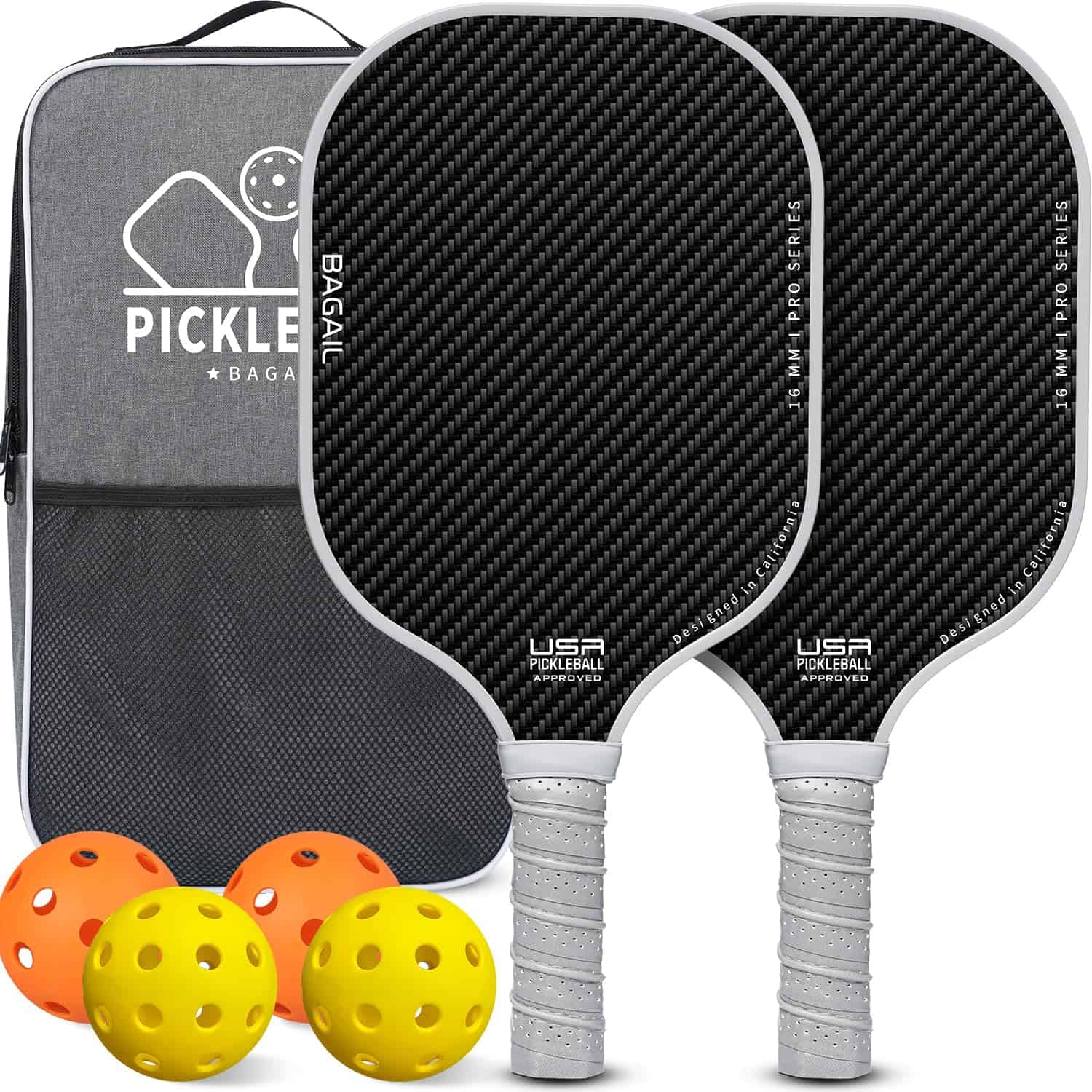 Paletas de Pickleball BAGAIL, Aprobadas por la USAPA, Juego