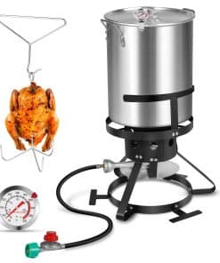 Freidora de pavo RYHOFOUD 30QT con caldera vaporizador