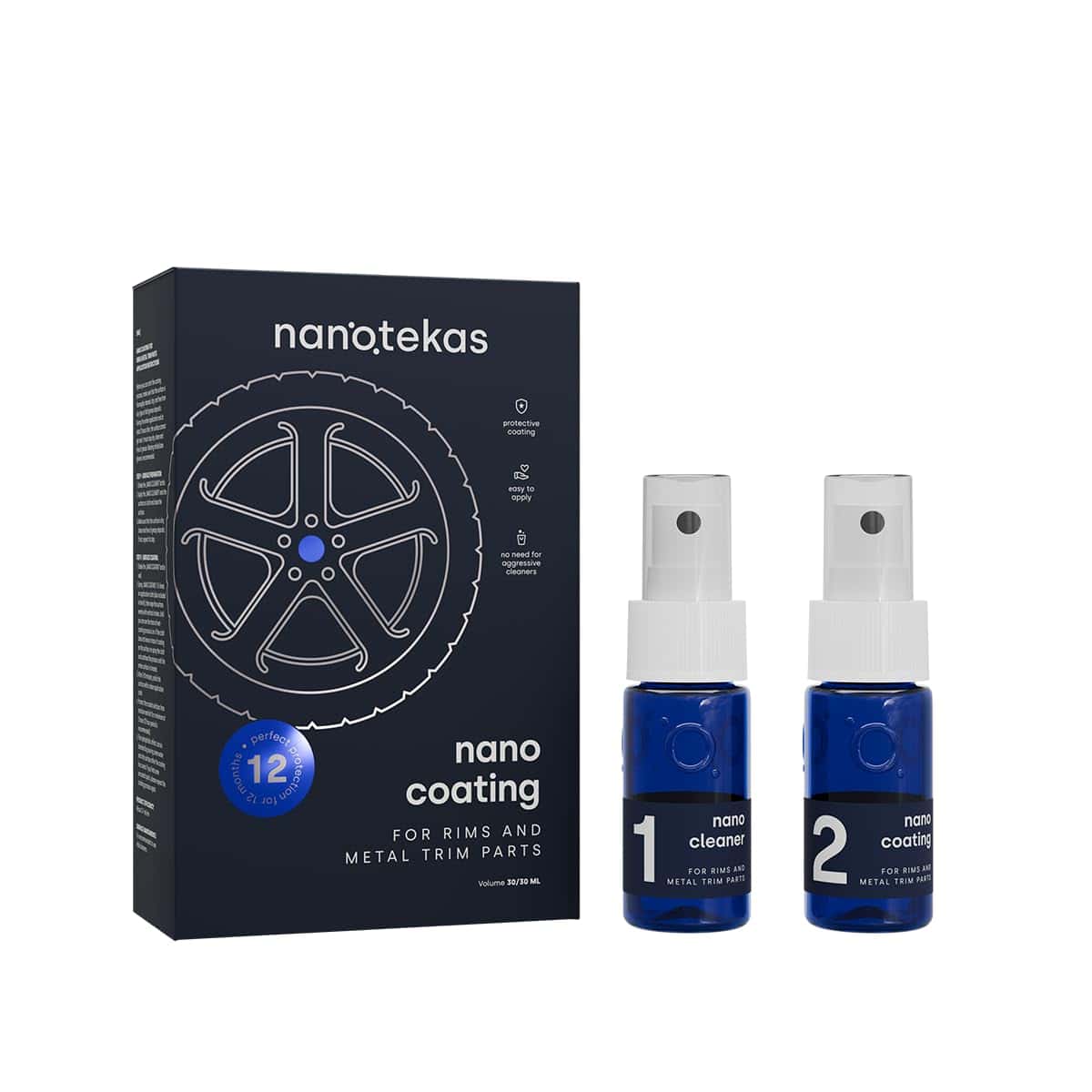 Recubrimiento Cerámico Nano Nanotekas para Autos - Kit de