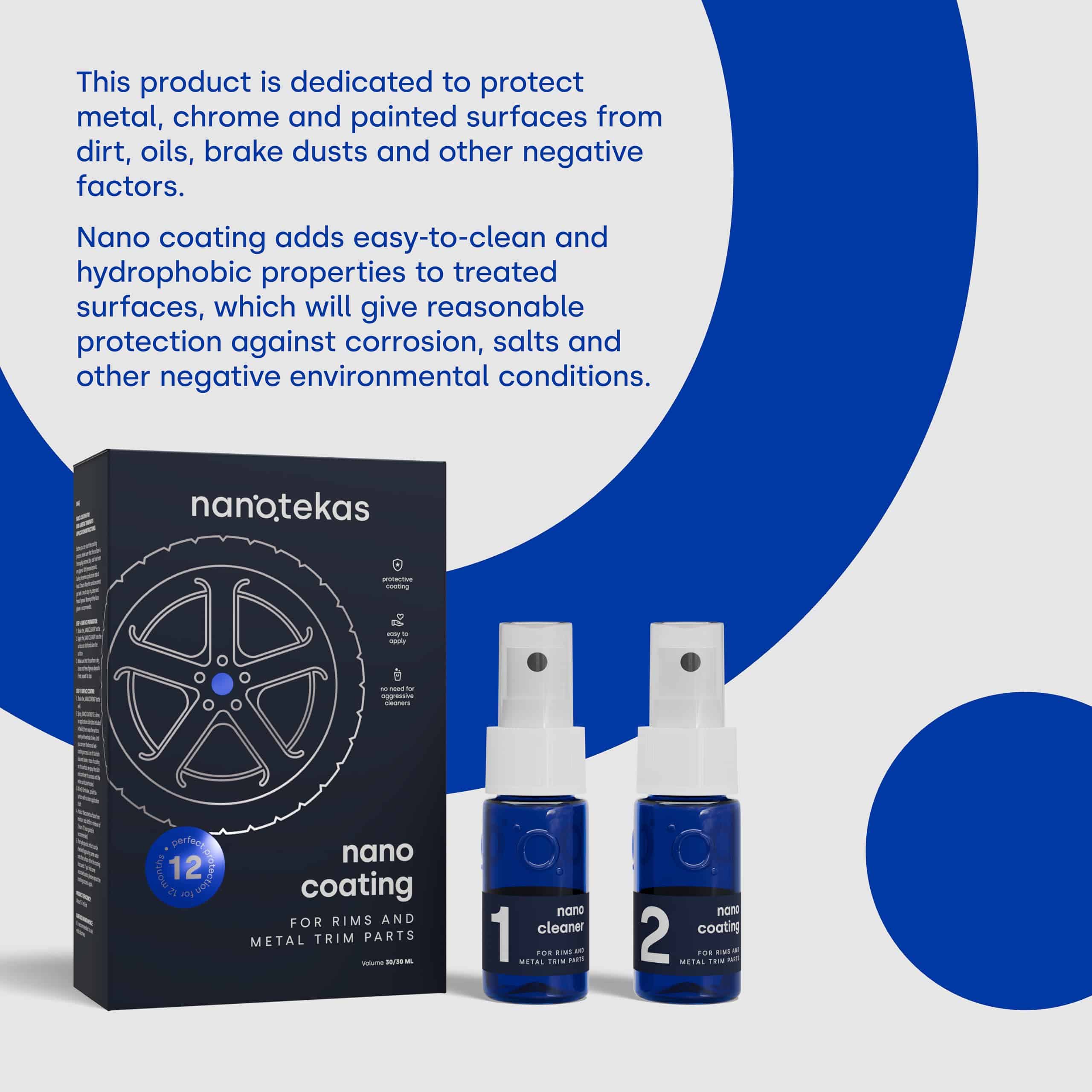 Recubrimiento Cerámico Nano Nanotekas para Autos - Kit de - Imagen 3