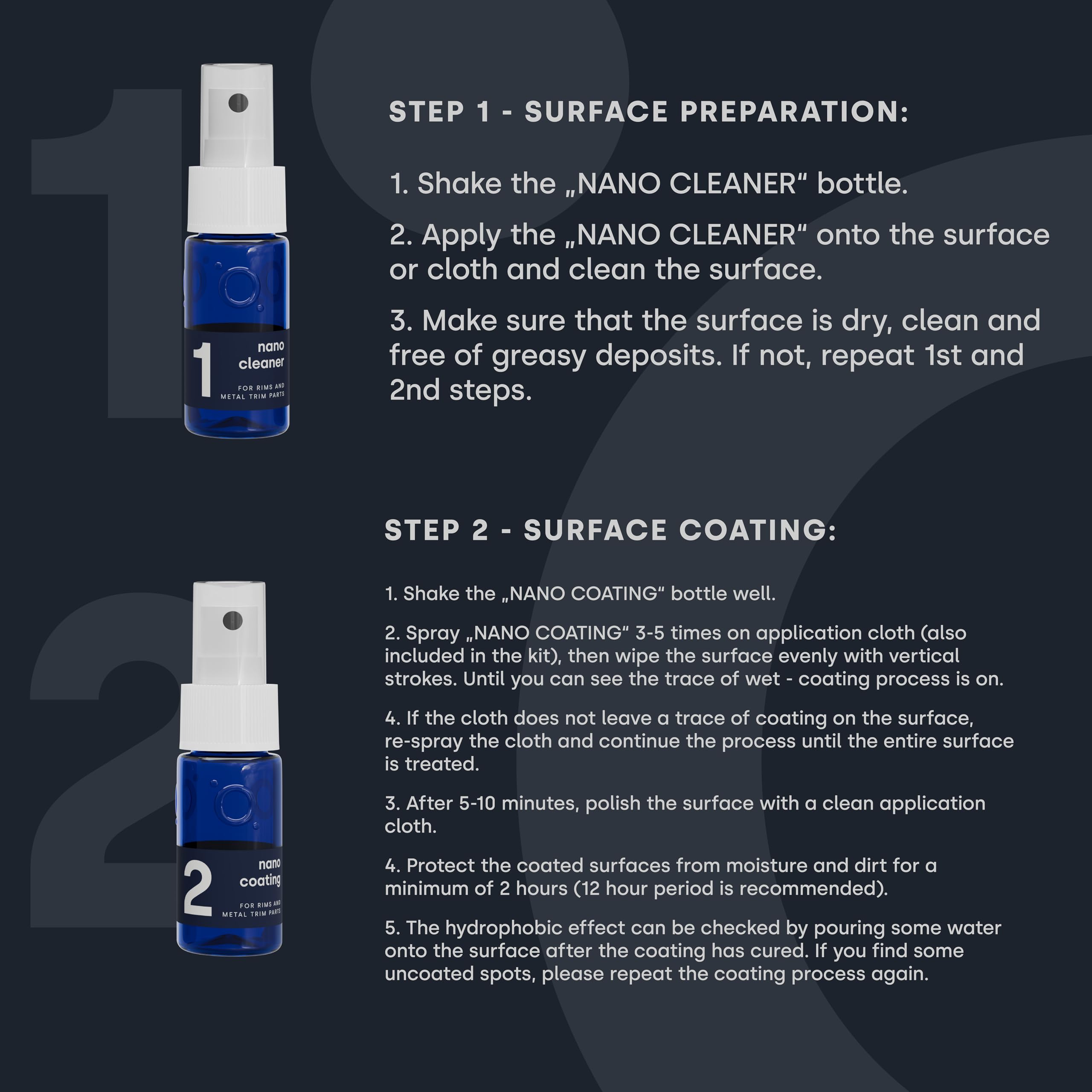 Recubrimiento Cerámico Nano Nanotekas para Autos - Kit de - Imagen 7