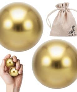 2 PCS Bolas de Ejercicio de Latón, Bolas de Ejercicio de
