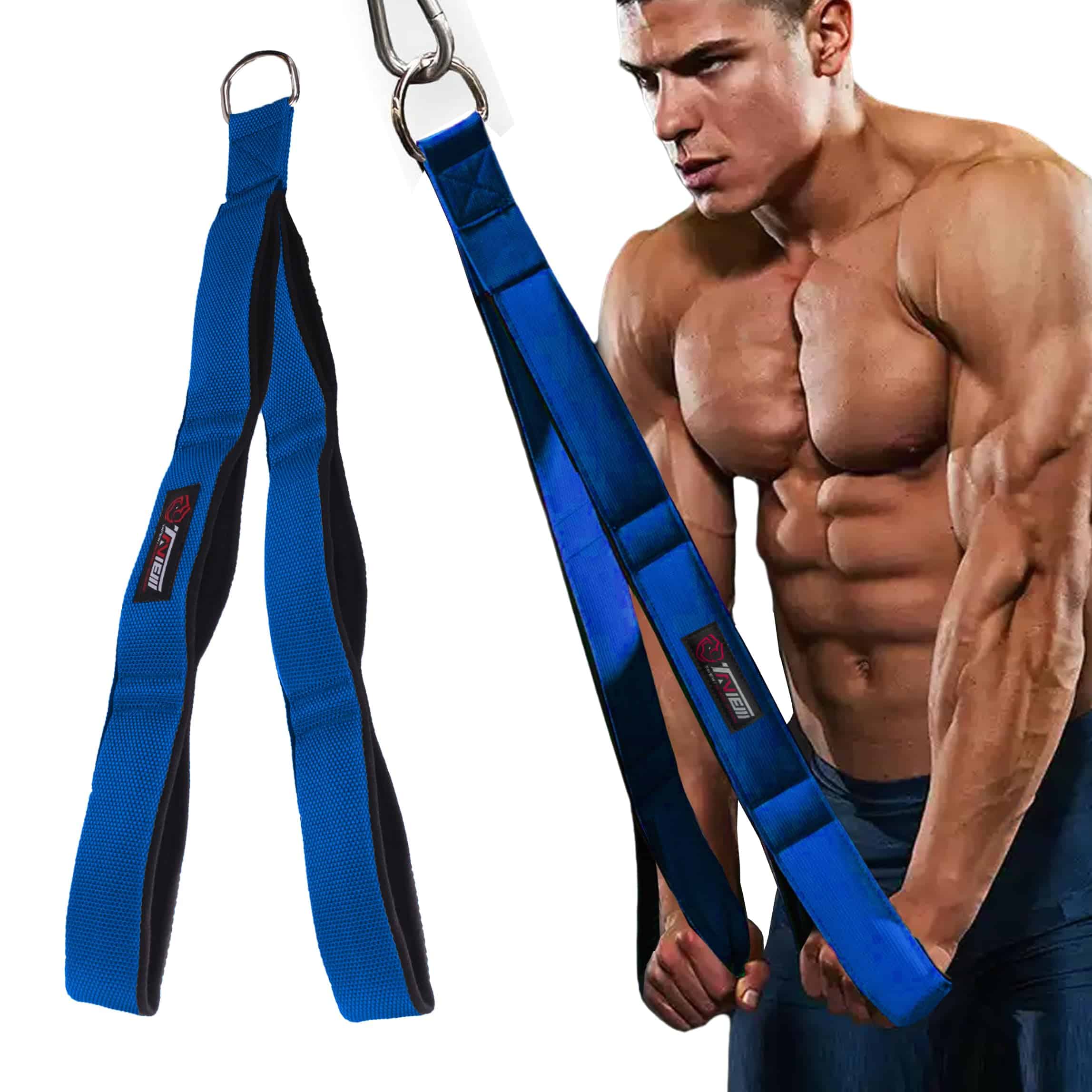 Cuerda de Tríceps Ajustable (Tres Longitudes en Una), Mayor