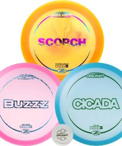 Juego de Disco Golf Discraft Z Lite 3-Pack - Set Premium
