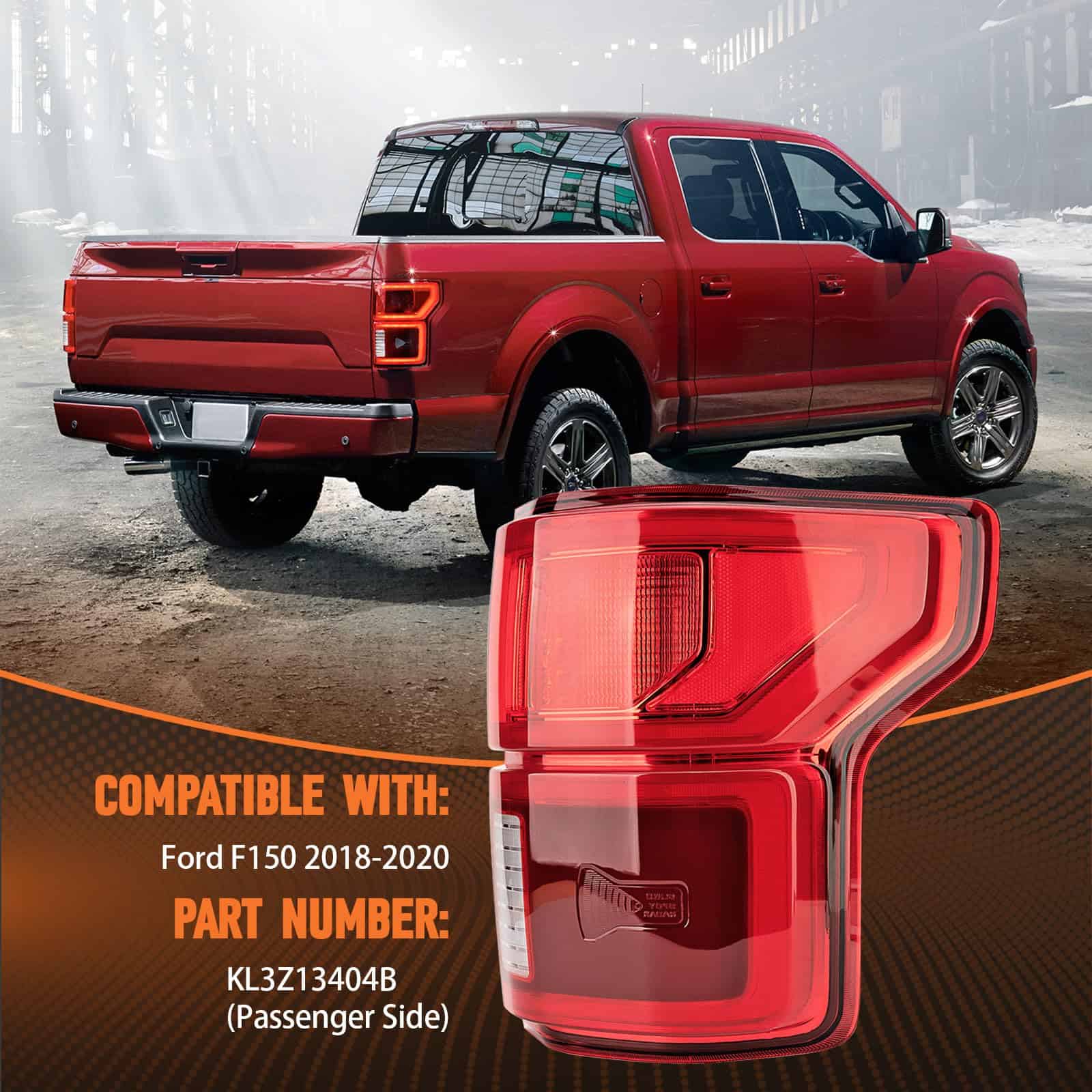 Faros traseros de Autoverve para Ford F150 F-150 2018 2019 - Imagen 8