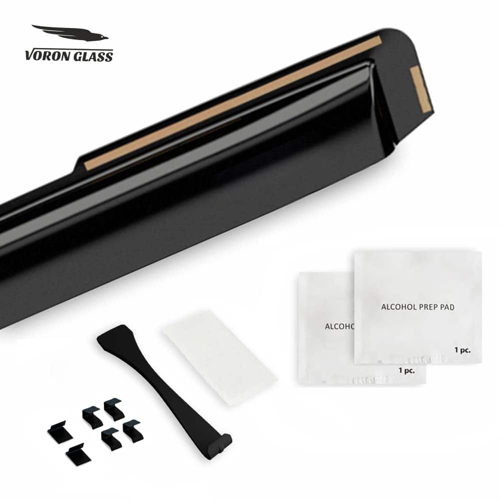 Voron Glass Deflectores de Lluvia en Canal de Vidrio Extra - Imagen 8