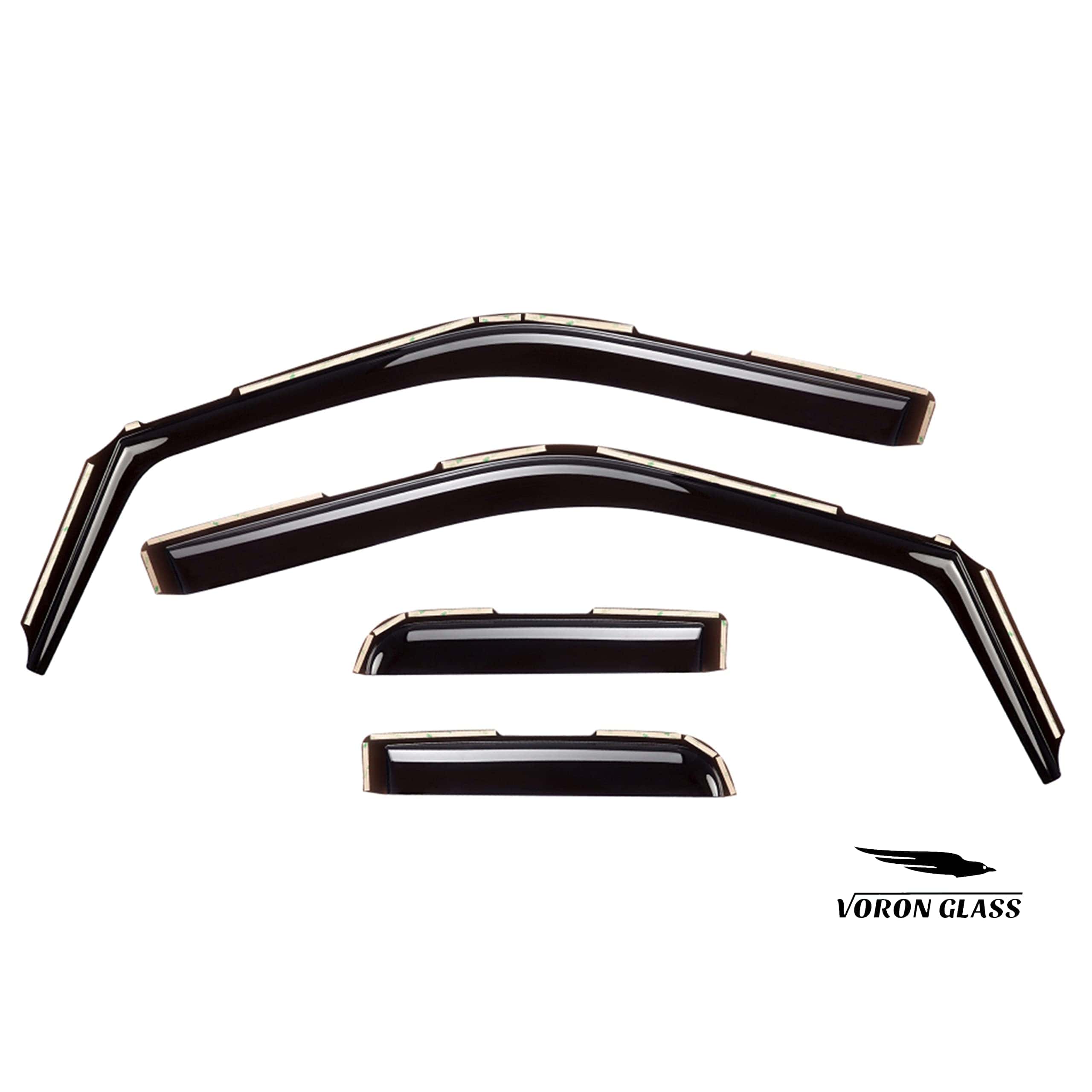Voron Glass Deflectores de Lluvia en Canal de Vidrio Extra - Imagen 9