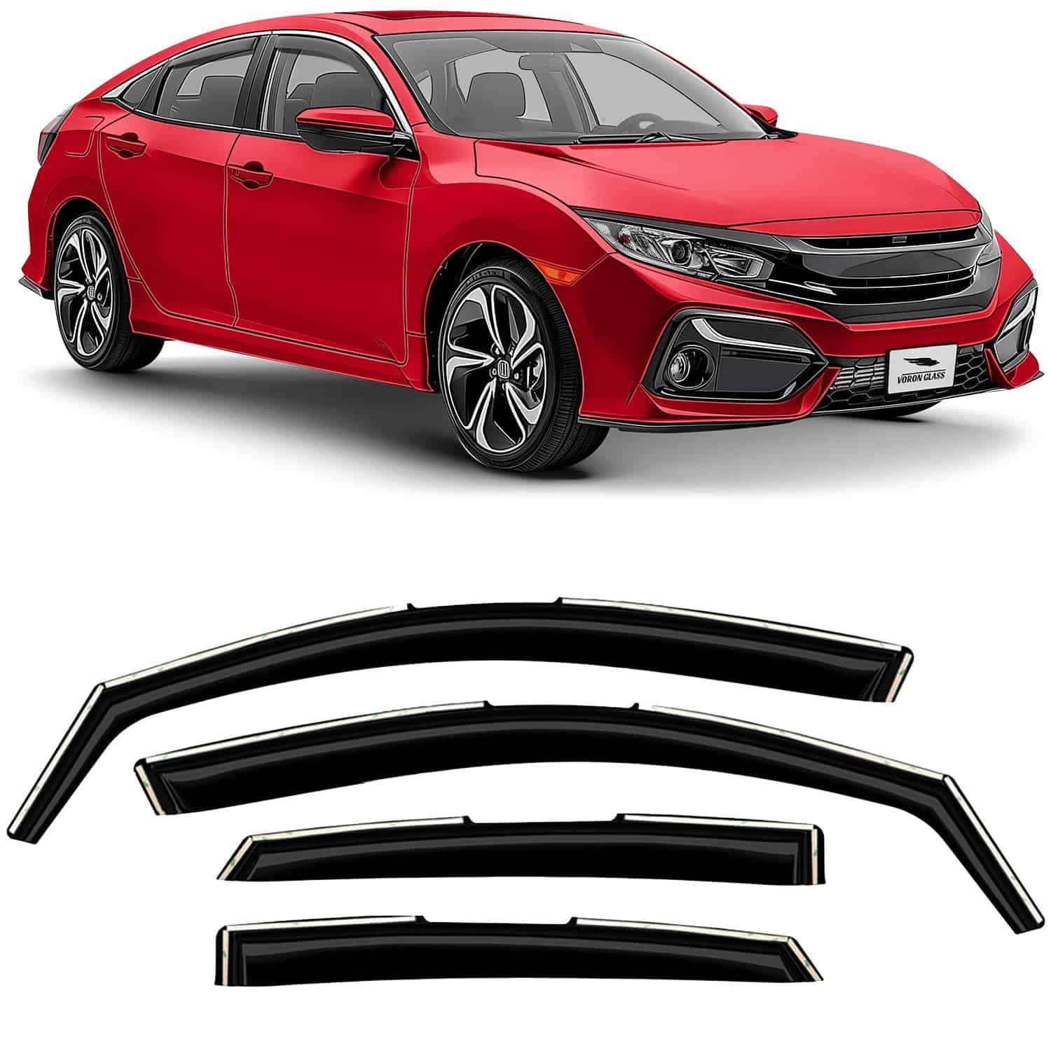 Voron Glass Viseras de Ventana Extra Duraderas en Canal