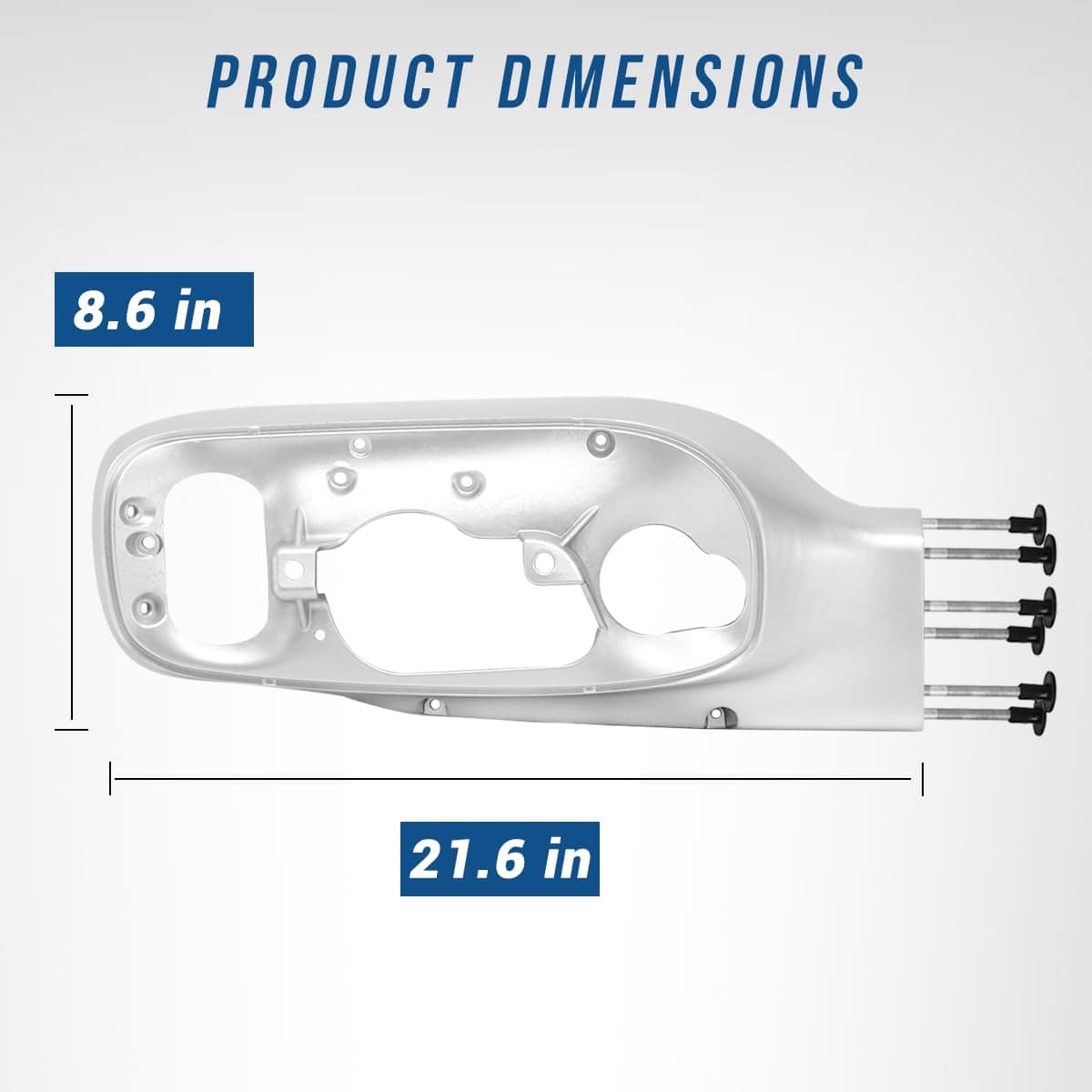 Bisel del faro cromado para camiones semi Peterbilt 389 Par - Imagen 5