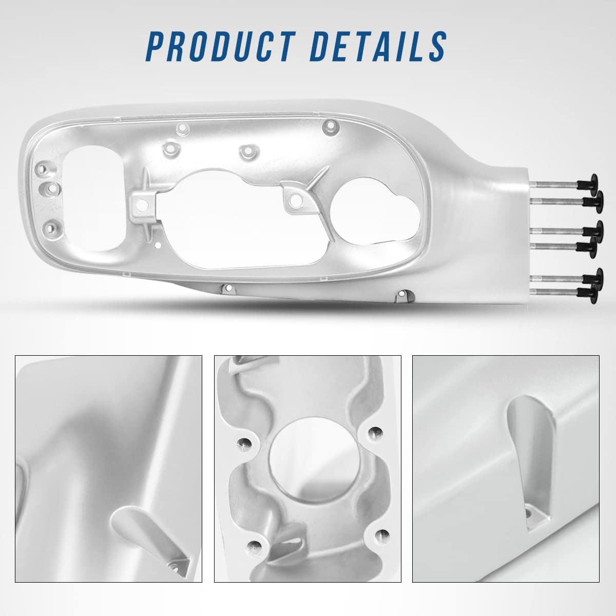 Bisel del faro cromado para camiones semi Peterbilt 389 Par - Imagen 6