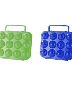 JANKOW 2 PCs Portátil Porta huevos, Portador de huevos con