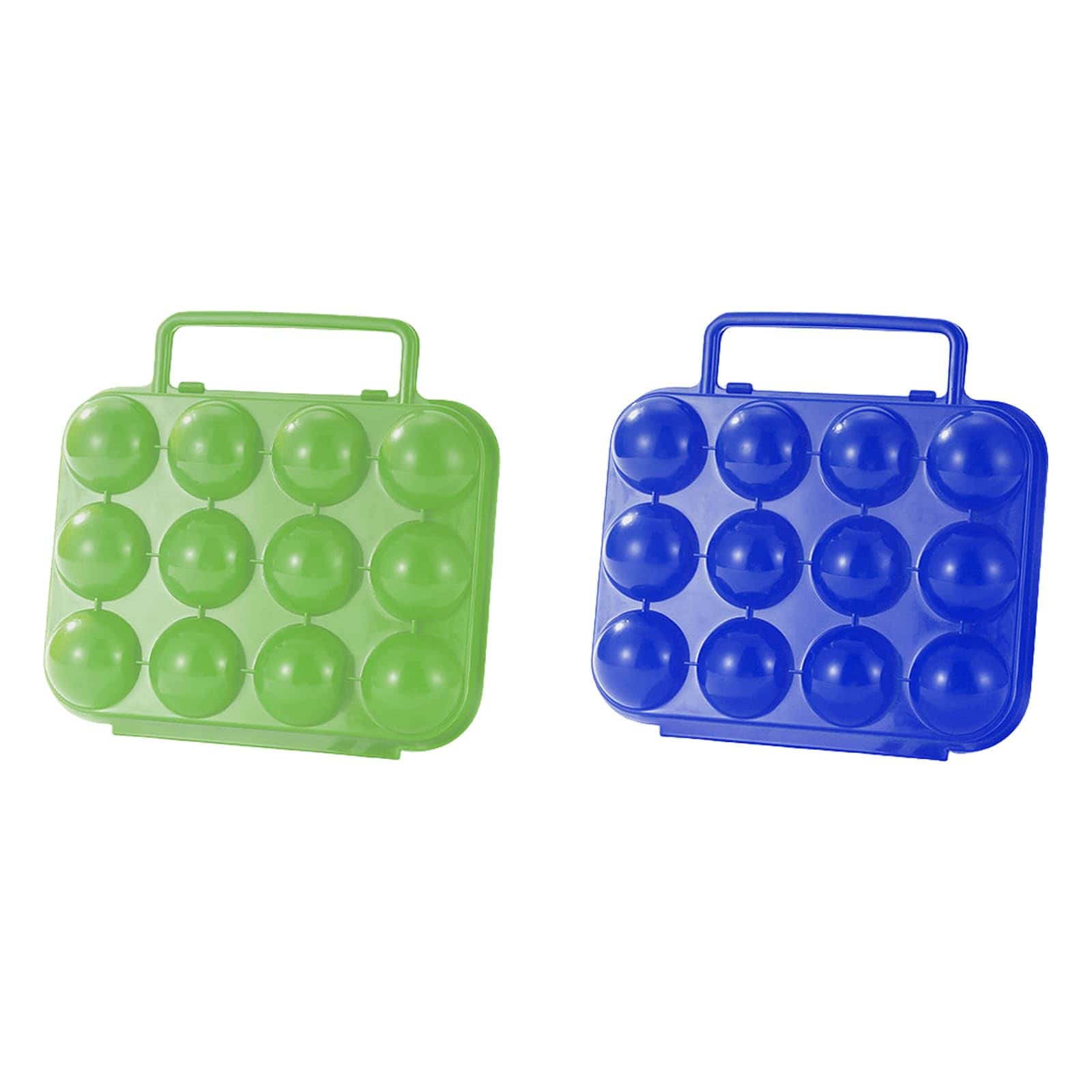 JANKOW 2 PCs Portátil Porta huevos, Portador de huevos con
