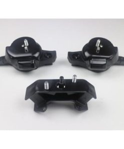 Juego de soportes de motor y transmisión (3 piezas) para