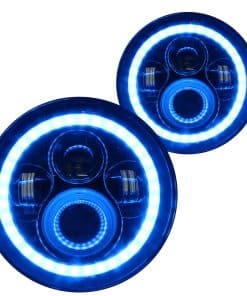 Faros delanteros LED de 7 pulgadas de alta y baja