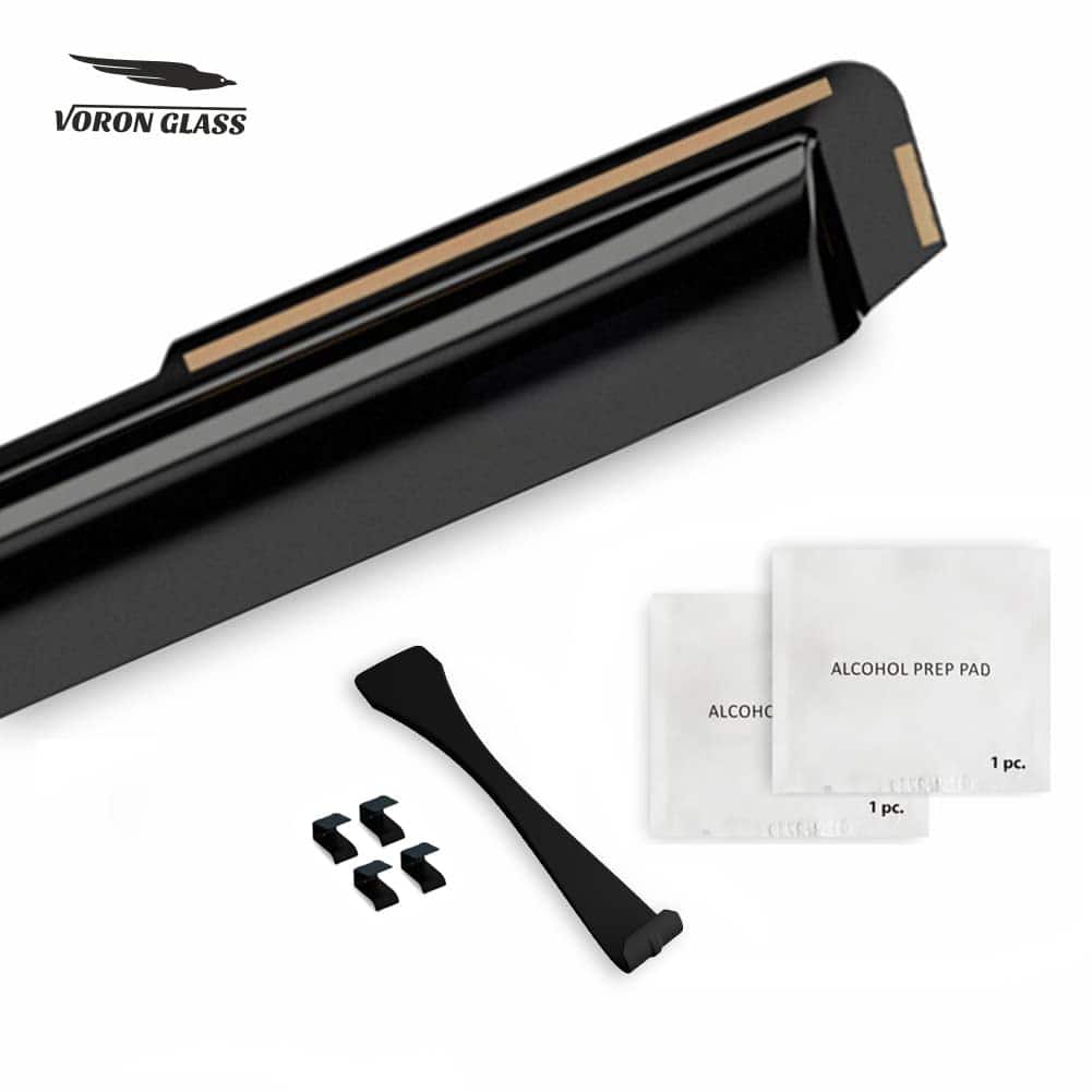 Protectores de Lluvia Extra Duraderos Voron Glass en Canal - Imagen 7