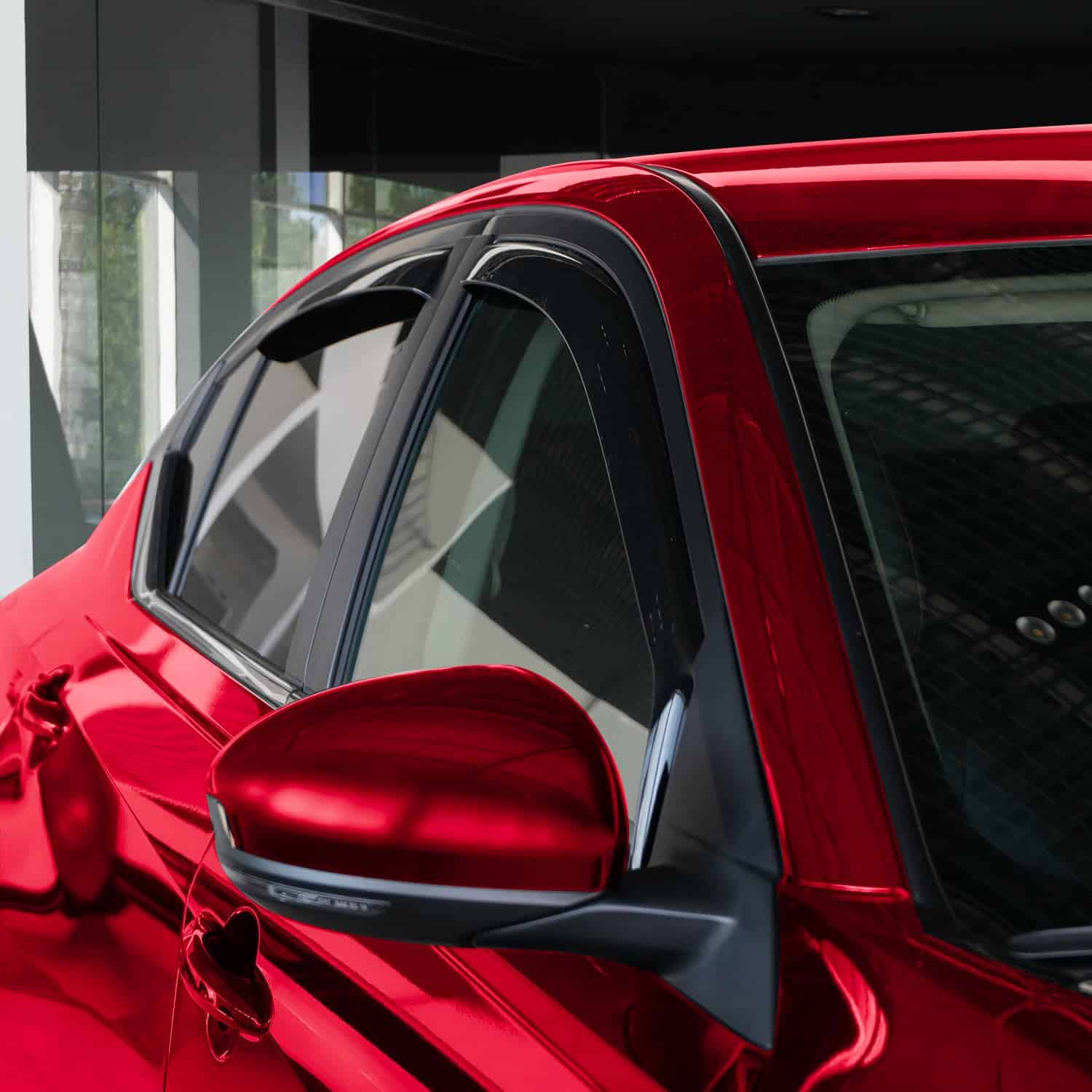 Protectores de Lluvia Extra Duraderos Voron Glass en Canal - Imagen 3