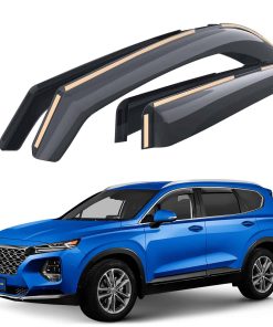 Deflectores de ventanas a prueba de roturas -Humo Premium