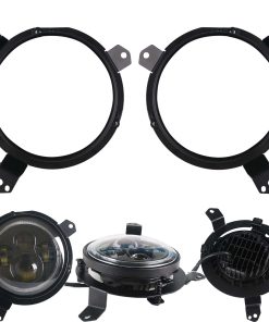 Soportes de faros SINLIRU de 9 pulgadas para Jeep Wrangler