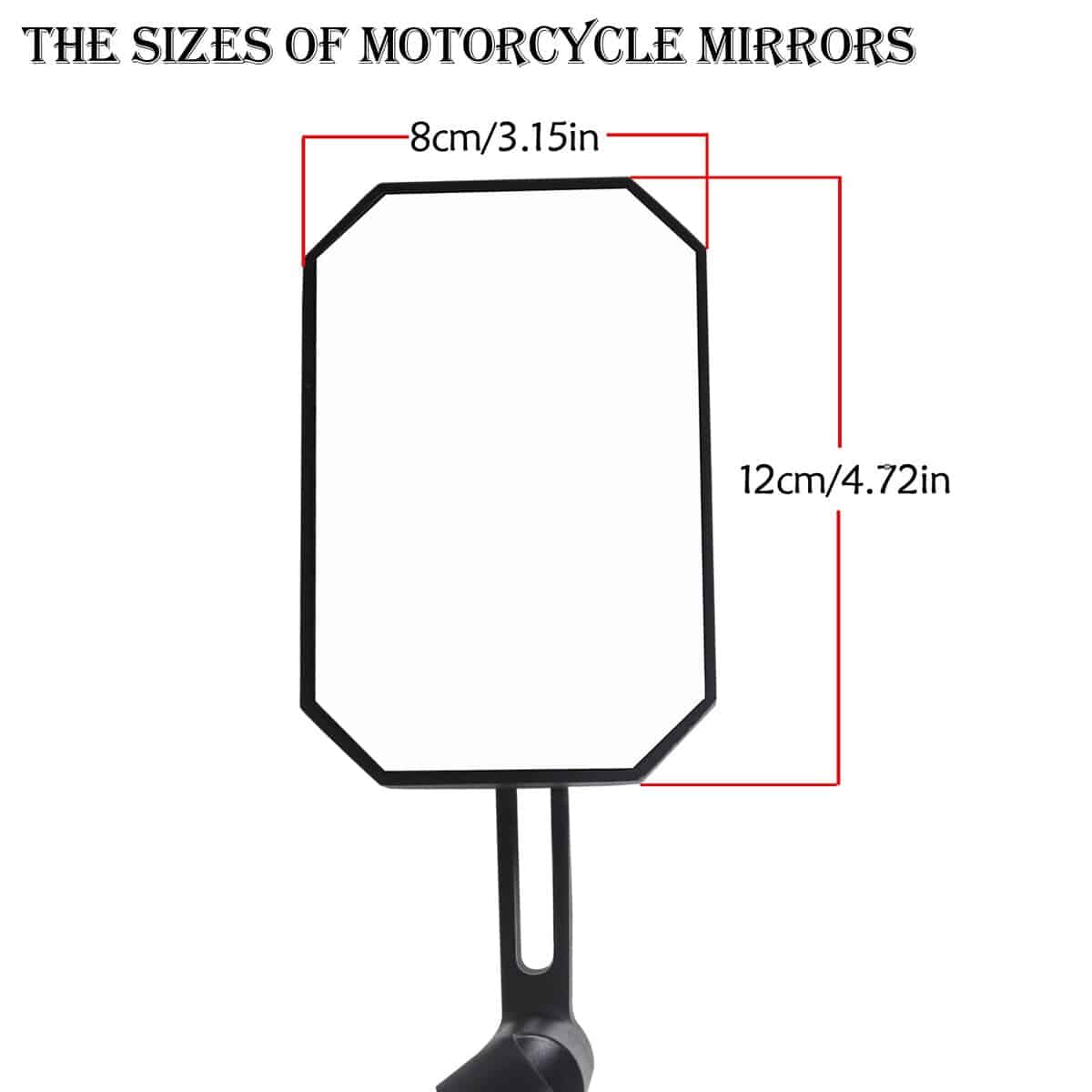 Espejos Laterales de Moto de Aleación de Aluminio CNC - Imagen 4