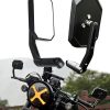 Espejos Laterales de Moto de Aleación de Aluminio CNC