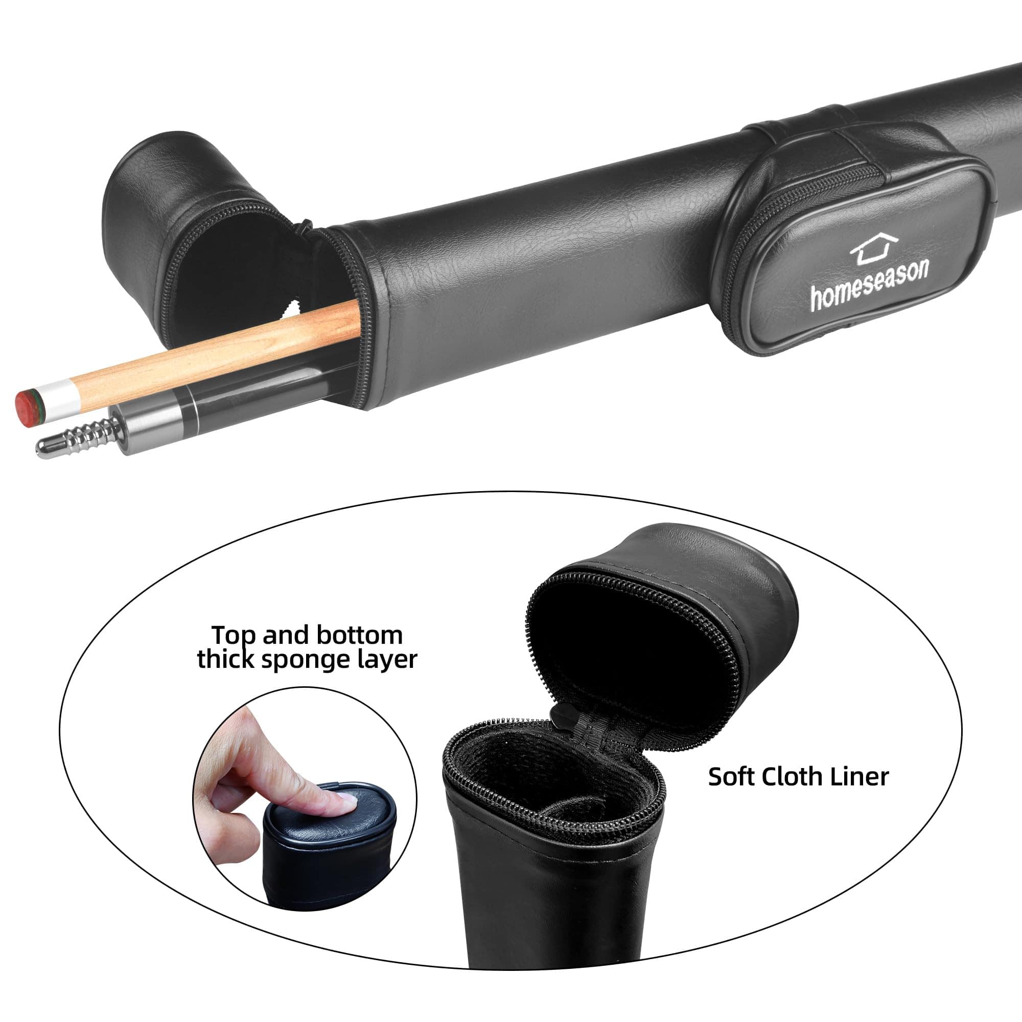 HomeSeason Palo de Billar 58" Palo de Billar Profesional de - Imagen 5