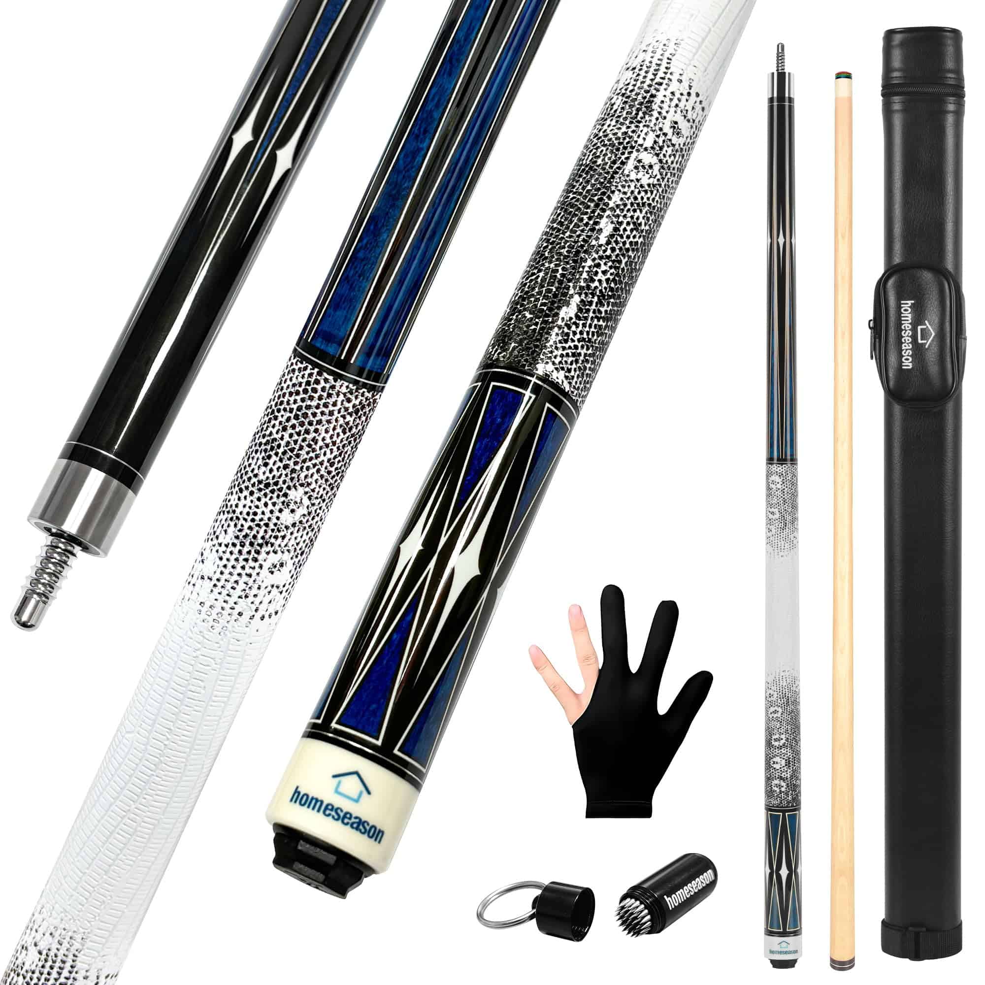 HomeSeason Palo de Billar 58" Palo de Billar Profesional de