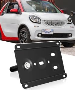 Soporte de matrícula delantera del gancho de remolque