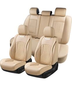 Cubiertas de asiento para automóvil -Beige