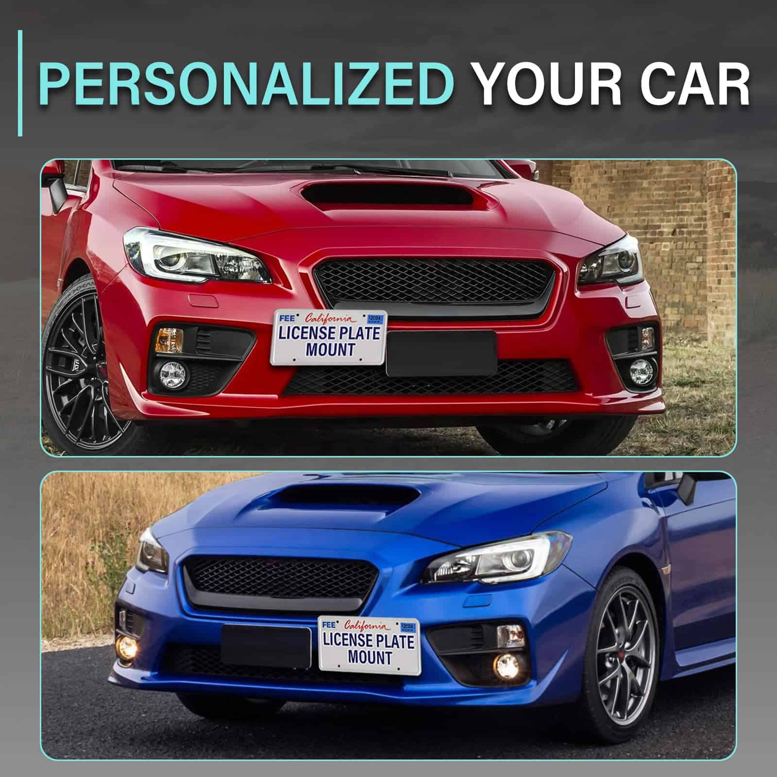 Soporte de Placa de Matrícula delantera JIAHCN New Tow Hook - Imagen 4