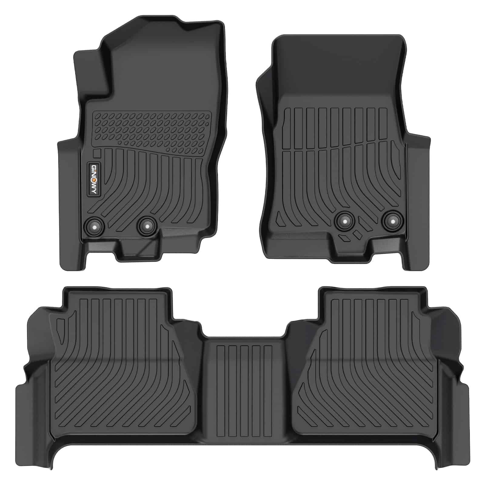 Tapetes para el piso de Nissan Frontier 2022-2025, Tapetes