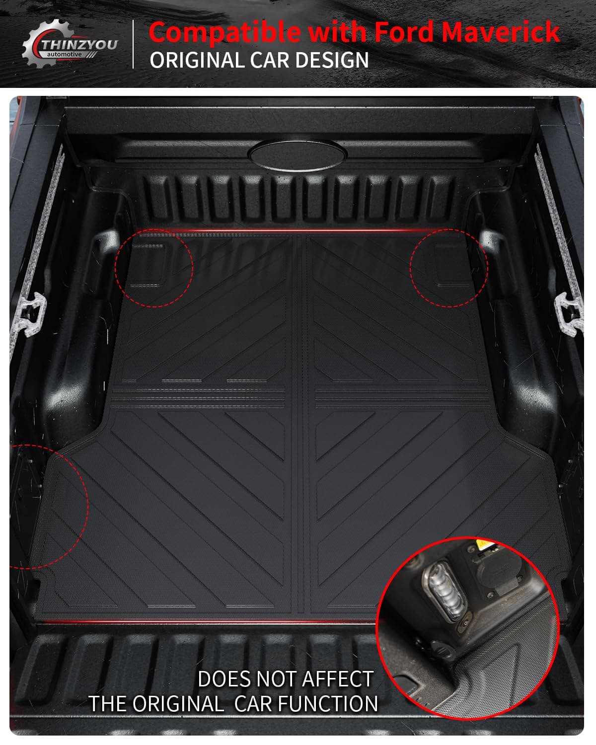 Tapetes Thinzyou Compatibles con Ford Maverick Gasolina - Imagen 5