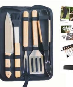 Set de Herramientas para Parrilla Multifuncional, 5 Piezas