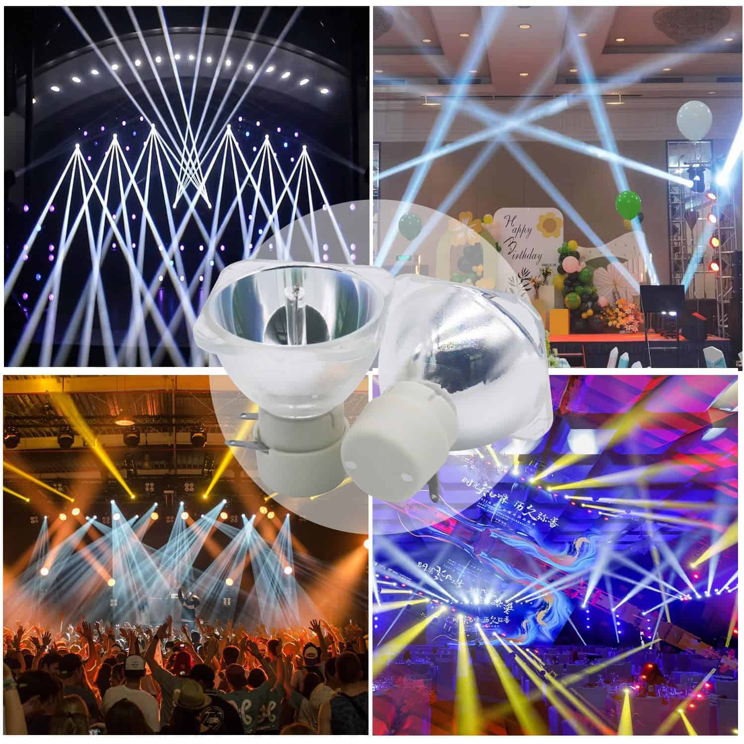 Bombilla de Haz Pugody Premium Moving 5R 200w - Luz de - Imagen 5