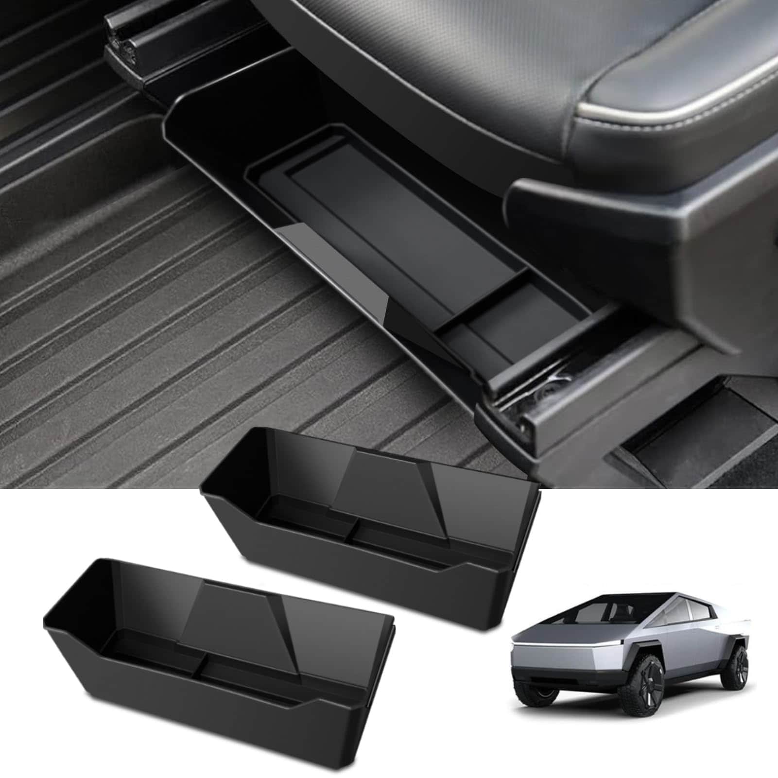 Caja de almacenamiento debajo del asiento RAZOVEYI para