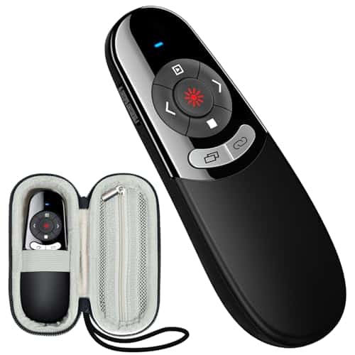 DINOSTRIKE Presentador Inalámbrico con Estuche Portátil,