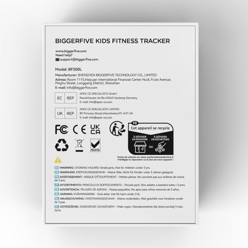 BIGGERFIVE Vigor 2 L Reloj Rastreador de Actividad para - Imagen 9