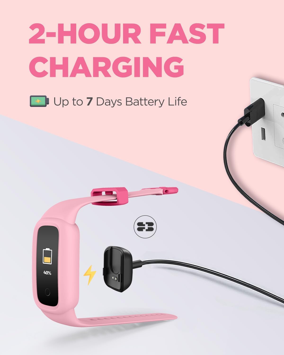 BIGGERFIVE Vigor 2 L Reloj Rastreador de Actividad para - Imagen 7