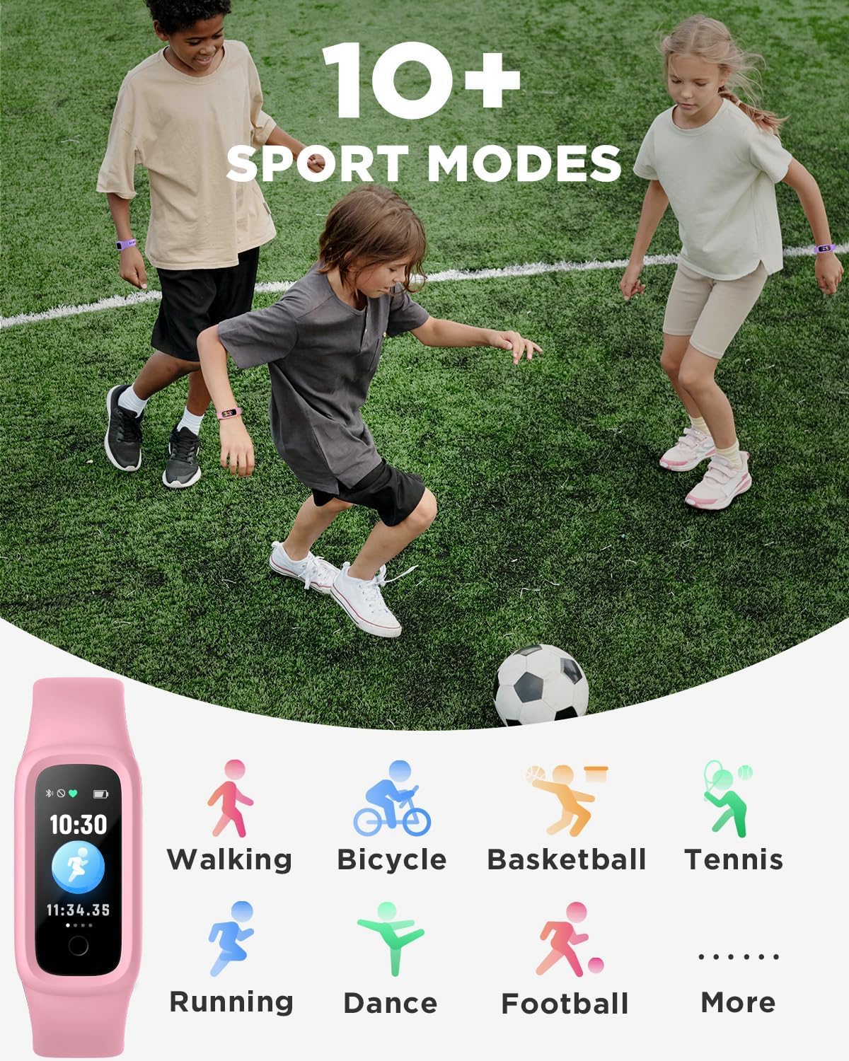 BIGGERFIVE Vigor 2 L Reloj Rastreador de Actividad para - Imagen 4