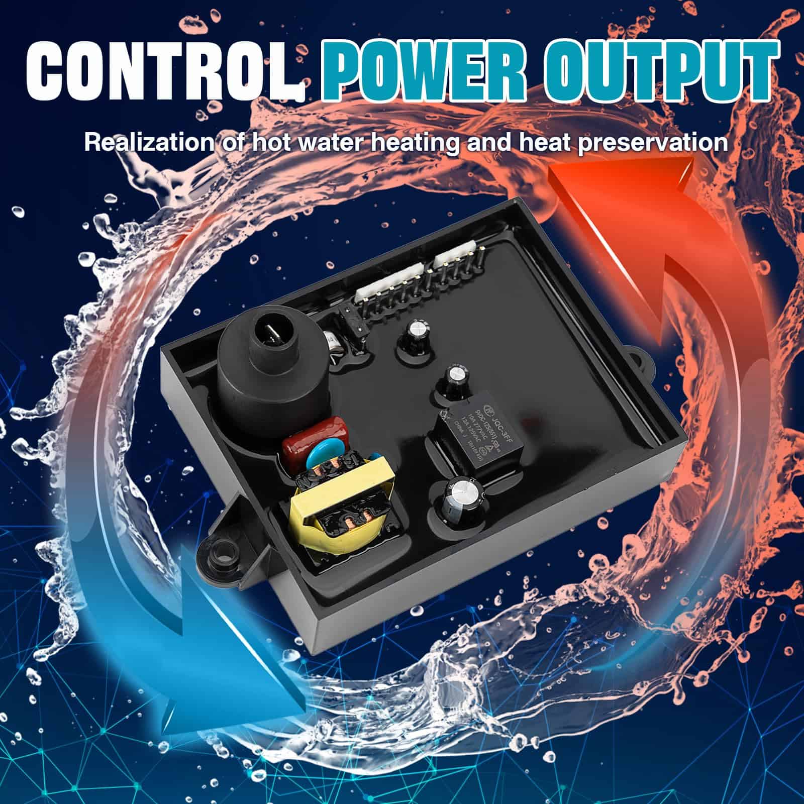 Tablero de Control de Calentador de Agua para RV FOMIUZY - Imagen 3