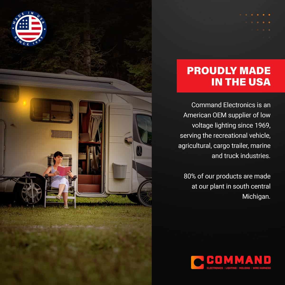 Luz de techo empotrada de perfil bajo Command Electronics - Imagen 6