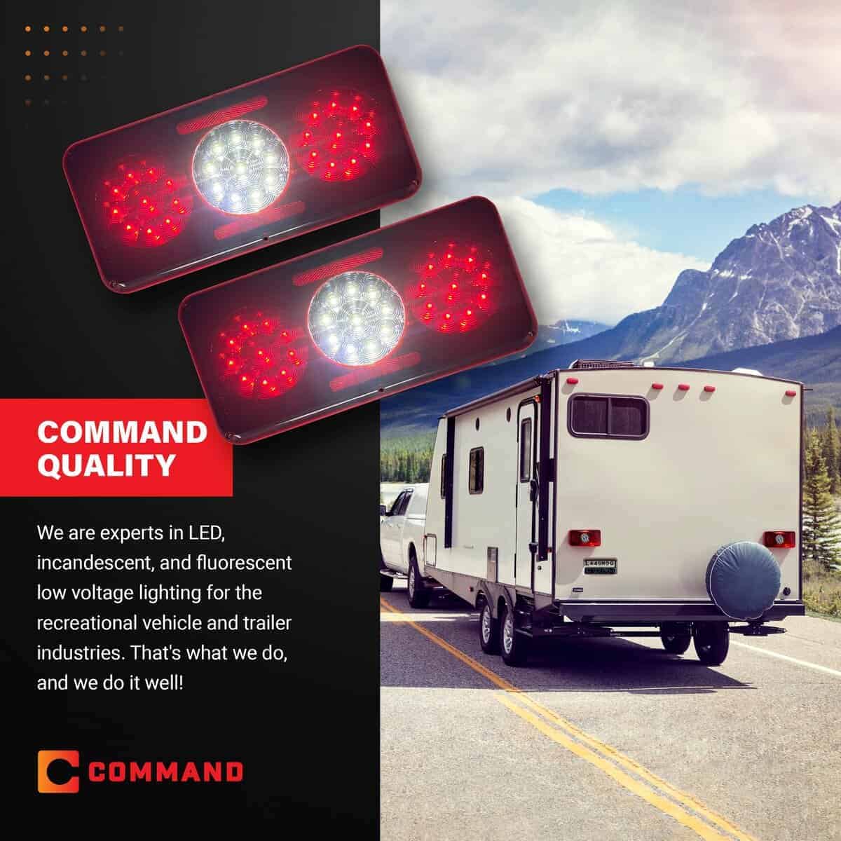 Luz Trasera Triple Sellada de LED OEM Command Electronics - Imagen 7