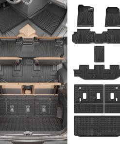 Tapetes para piso Dattumar compatibles con Subaru Ascent 7