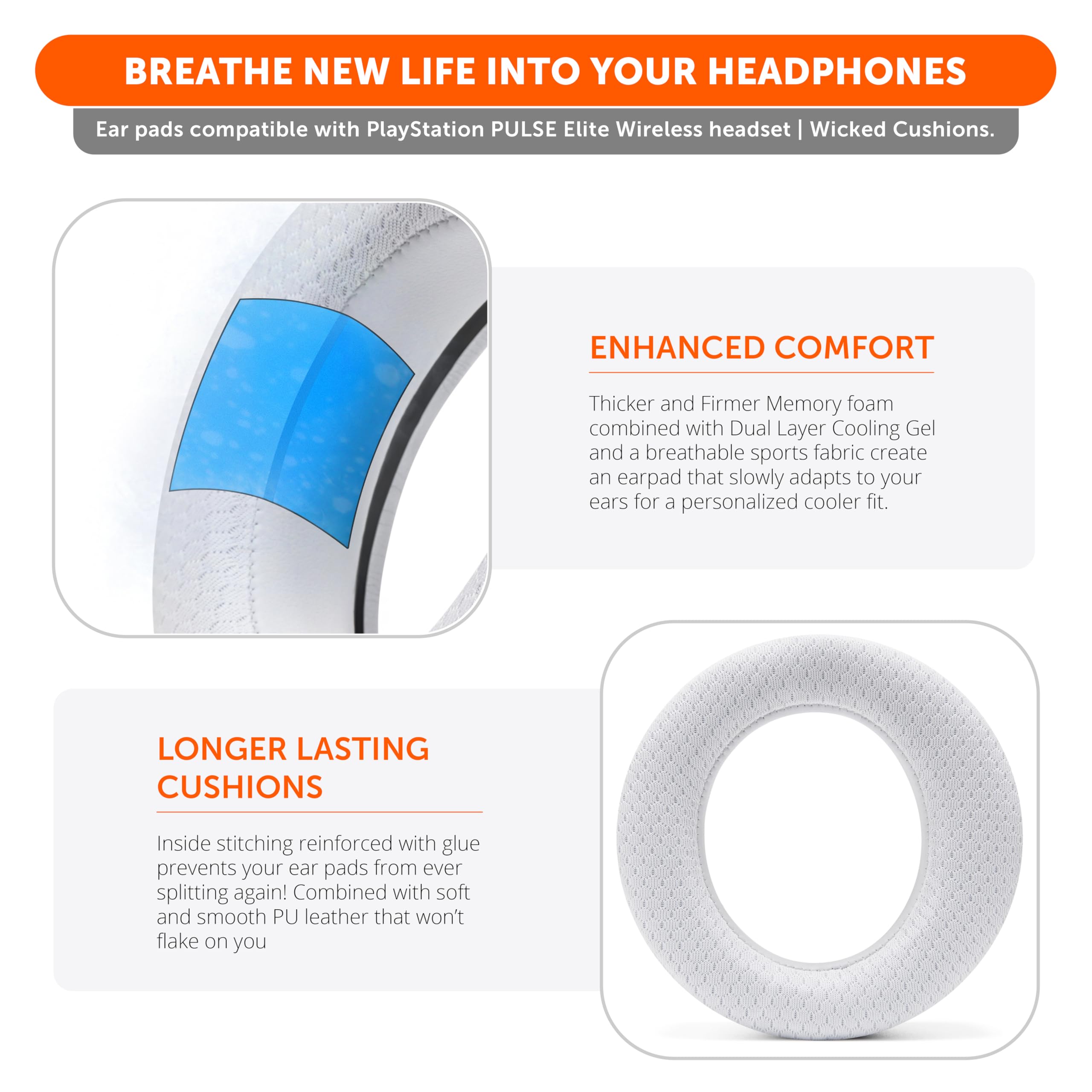 Almohadillas de Gel Refrigerante WC Freeze Pulse Elite - Imagen 5