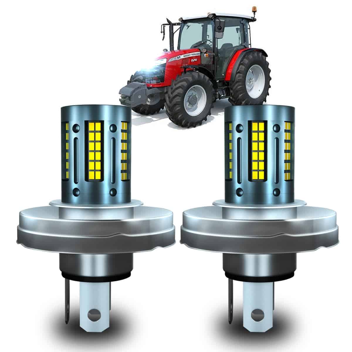 Bombillas LED TJJTGBR para Faros de Tractor John Deere Ford