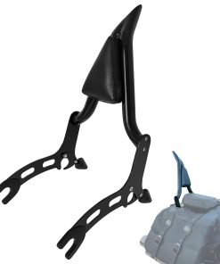 22" Respaldo Trasero para Asiento Negro para Indian Super