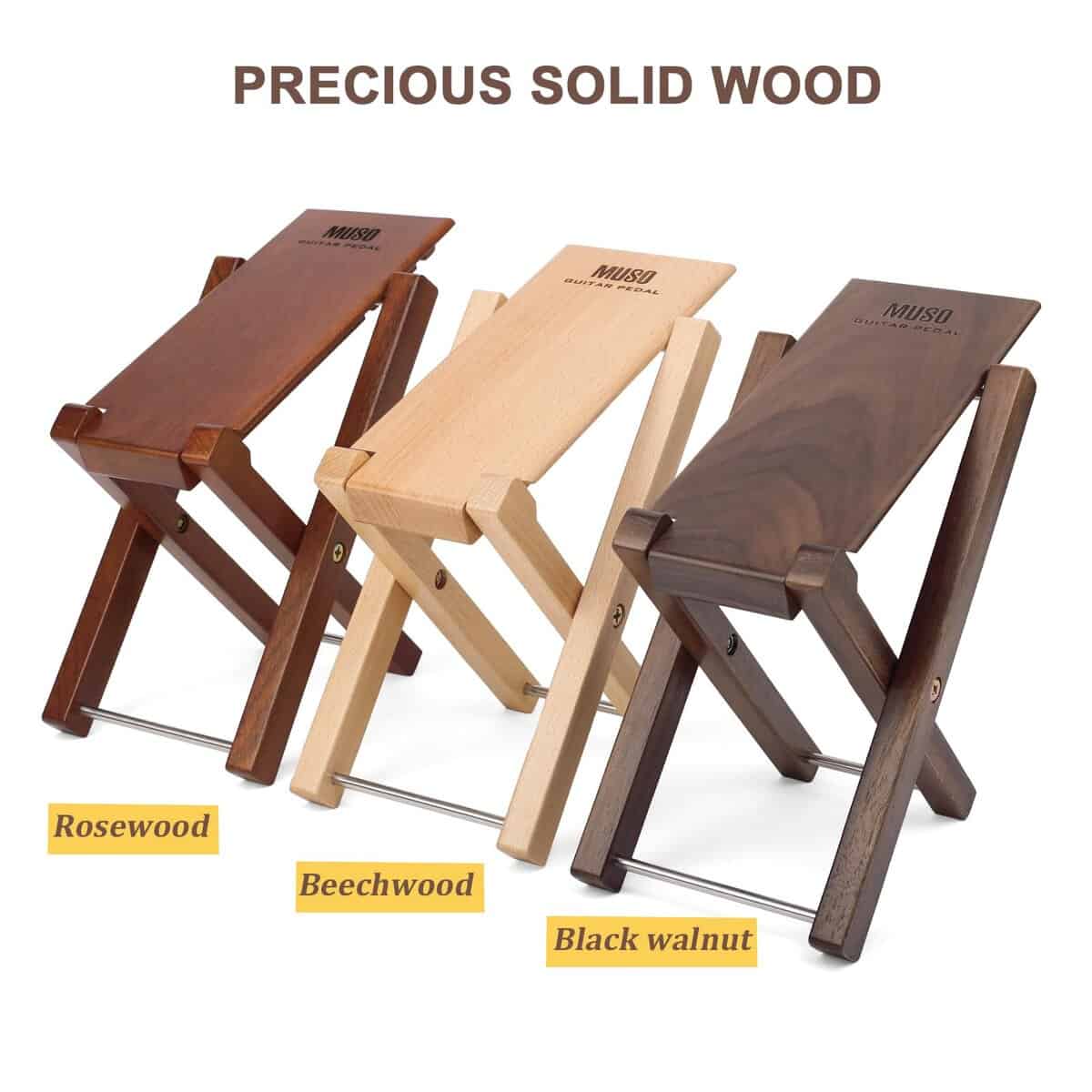 Taburete de Guitarra Muso Reposapiés, Reposapiés Ajustable - Imagen 7