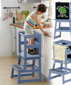 BrimbaKids Torre de Cocina para Niños - Ayudante de Pie de