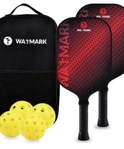 Paletas de Pickleball, Juego de 2 Paletas de Fibra de