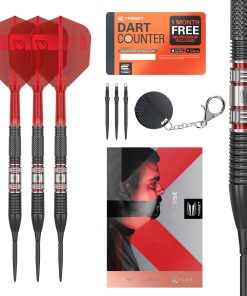 TARGET Darts Gabriel Clemens 95K Steel Tip -Black & Red